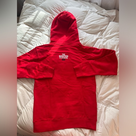 NWT! The Marathon Co Hoodie- Red- Women’s M/Mens S - Picture 4 of 4